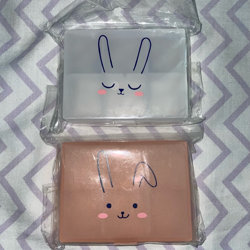 Rabbit design adjustable Storage Containers (2pck)